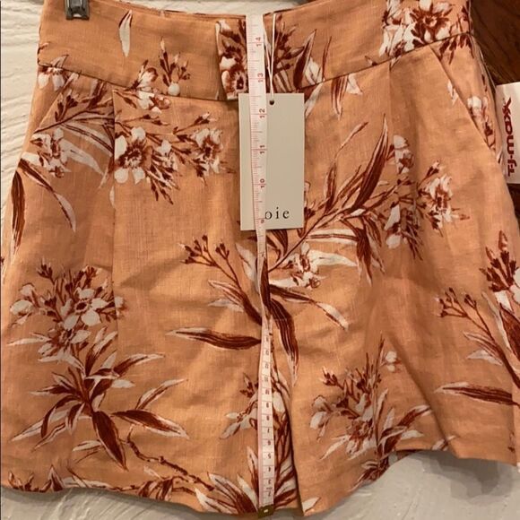 NWT JOIE Farrow Linen Floral Shorts - Picture 13 of 15